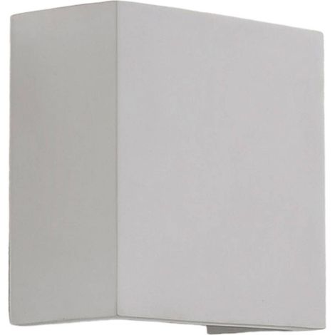 LED-vägglampa, vägglampa inomhus "Anneke" aus gips für vardagsrum / matsal von Lindby