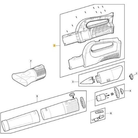 KIT CARTER BL 20 Li S ORIGINALE STIGA - 118811106/0