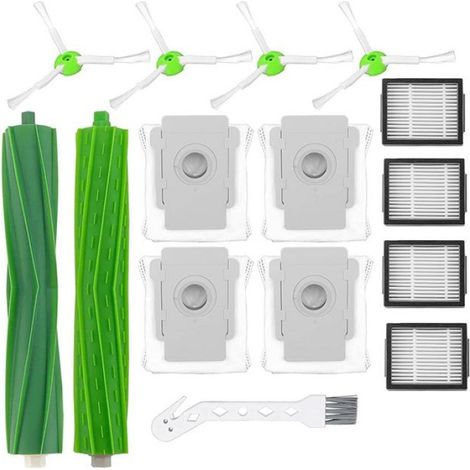 Filtre - Pour Aspirateur Robot - Compatible Roomba I7 I7+ - Remplacement Filtre Principal - Lot de 4 (1/5)