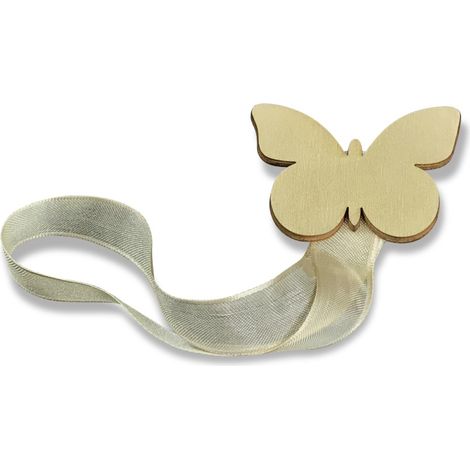 CALAMITA Ferma Tenda FARFALLA ORO CALAMITE PER TENDE fermatende (1/2)