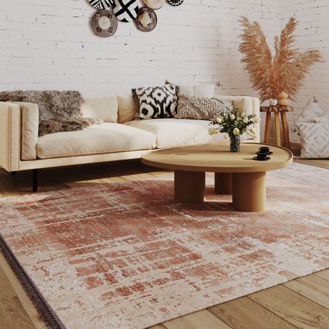 Tapis oriental tissé Artemis  - 150x100cm, Rectangular - 100% Acrylique - Tissé - Marron