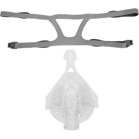 Masque nasal universel pour respirateur, couvre-nez et bouche avec bandeau ajustable, protection oronasale pour ventilateur (1/5)