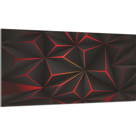 Glasschutzplatte für den Herd 90x52 Muster (1/5)