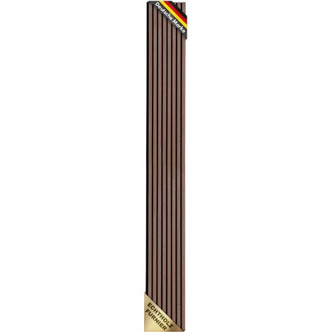 Akustikpaneele in Holzoptik 275 x 27 cm Black Walnut (1/3)