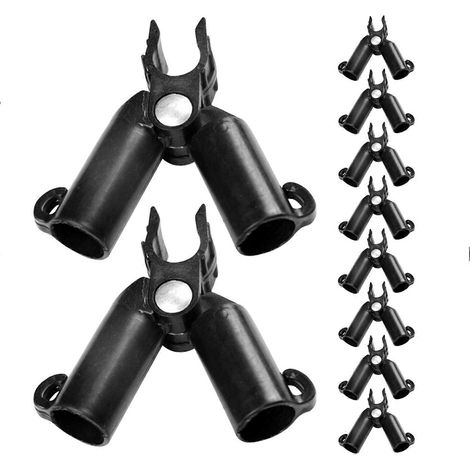 Clips de fixation en plastique pour plantes grimpantes, connecteurs pour treillis, support de jardin, 50 pièces (1/5)