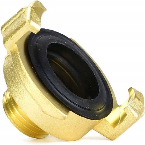 Conector de garra de latón compatible con Geka - GZ 1/2” (1/3)