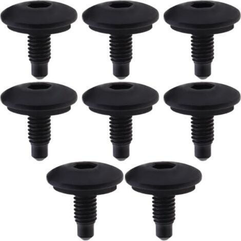 Lot de 8pcs Boulons Hexagonaux pour Toit de Voiture WHT006148 Compatible avec Amaro-k T5 T6 Compatible avec A4 S4 A5 S5 Q5 R8 RS5 RS4 Vis à Métal M6 x 15mm (1/5)