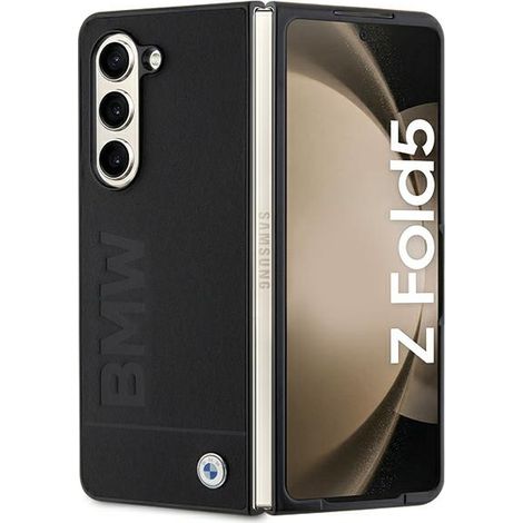 Étui pour Samsung Galaxy Z Fold5 avec logo BMW noir (1/5)