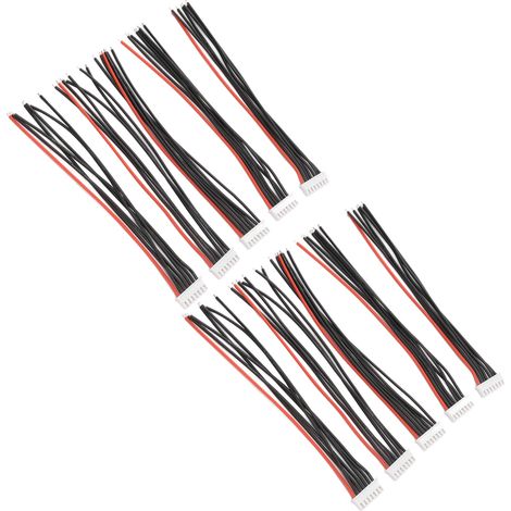 10 Câbles d'Équilibrage pour Batterie LiPo 6S - Connecteurs de Charge 15cm - Haute Durabilité - Projets DIY (1/5)