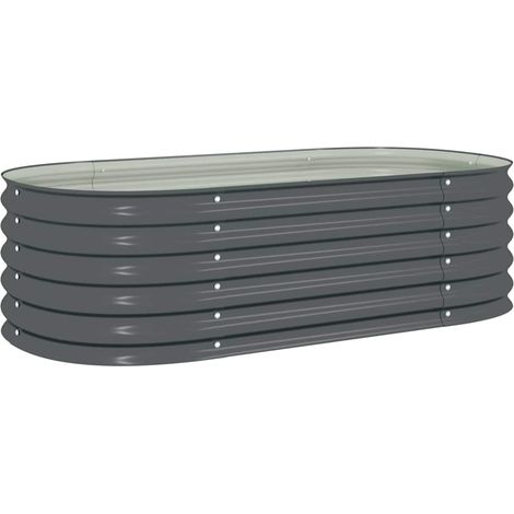 Maison Exclusive - Garten-Hochbeet 160x80x44 cm Verzinkter Stahl