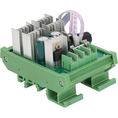 Drehzahlregler für 30-A-Gleichstrommotoren, 10–55 V, 25 kHz, PWM-Regler mit einstellbarem Drehknopf (1/5)