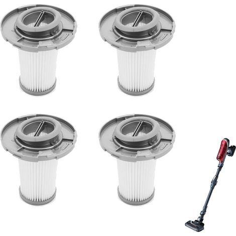 4 filtros Rowenta X-Force Flex 8.60, filtros para aspiradoras Rowenta ZR009005
