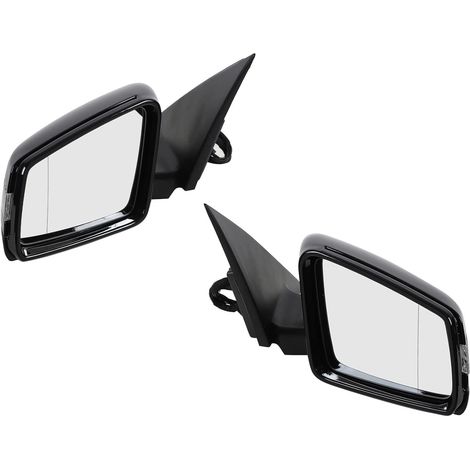 Mercedes W204 Replacement Electric Folding and Heated Side Mirrors for C180 C200 C250 C300 2008-2014, Improved Visibility and ABS Construction (1/5)