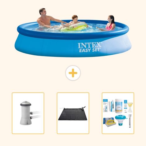 Intex Piscine Easy Set Ronde - 366x76 cm - 4-pièces  S22416