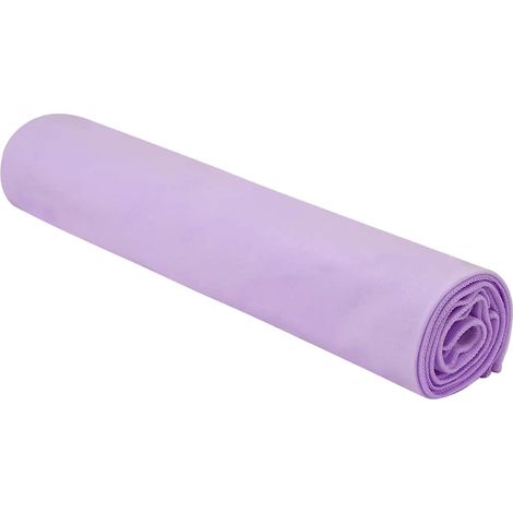 Serviettes de sport 2 pcs Violet 140 x 70 cm (1/5)