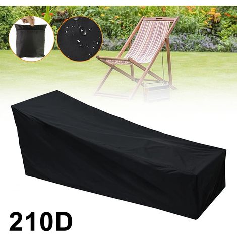 Housse Pour Transat - Tissu Oxford 210D/420D Impermeable UV Resistant - Jardin Extérieur - 1 Piece (1/5)
