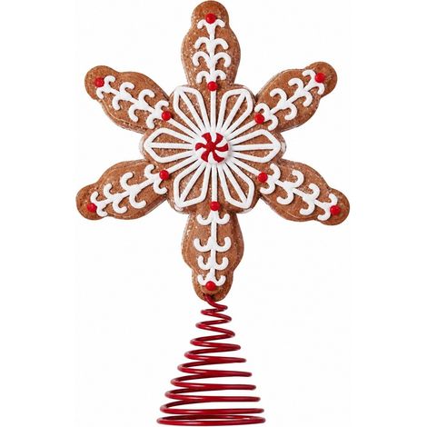 Décoration de sapin de Noël en bois, motif pain d'épice, ornement de Noël pour intérieur et extérieur (1/5)
