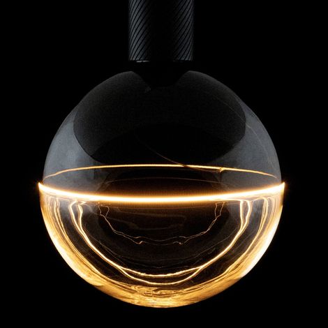 Source lumineuse noire et claire Illusion 6W - E27 - 260 lm - 1900K - Ø 19 cm - SG-55121