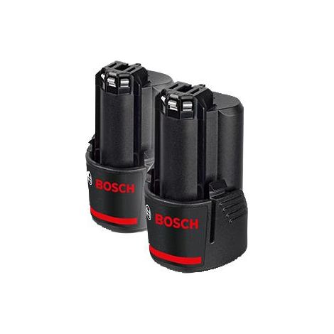 Bosch Einschub-batteria ricaricabile 2 Stk. 10,8 V 2,0Ah - 1.601.Z00.04, Akkupack 2x 10,8 V 2,0 Ah a partire da Bosch