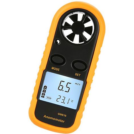 Windgeschwindigkeitsmesser, Kältemesser, Geschwindigkeitsmesser, digitales Anemometer für Industrie und Landwirtschaft (1/5)
