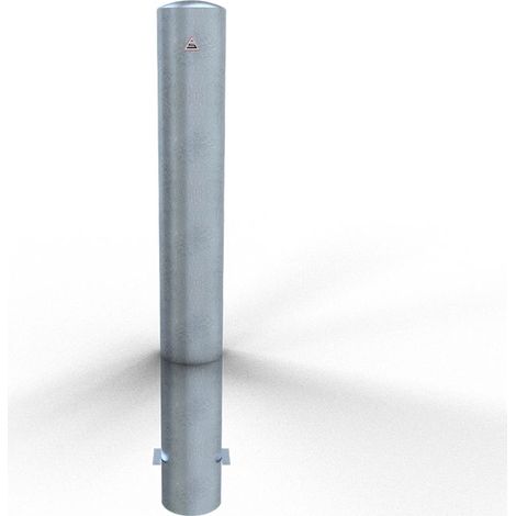 Schake Stahlrohrpoller ortsfest aus Stahlrohr verzinkt Ø152x3,2mm zum Einbetonieren 1200mm Gesamtlänge