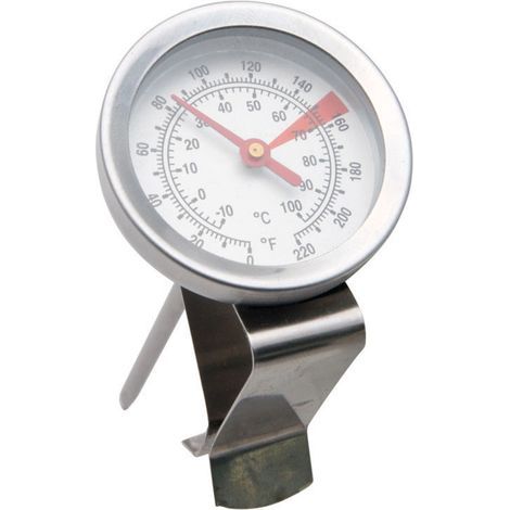 Thermomètre à cadran de 5 cm (2 pouces) à lecture instantanée, idéal pour les boissons à base de café