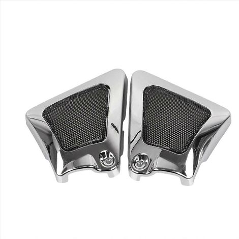 Paire de caches latéraux de boîtier de filtre à air (gauche et droit) compatibles avec V-Rod VRSCD 02-17, C (1/5)