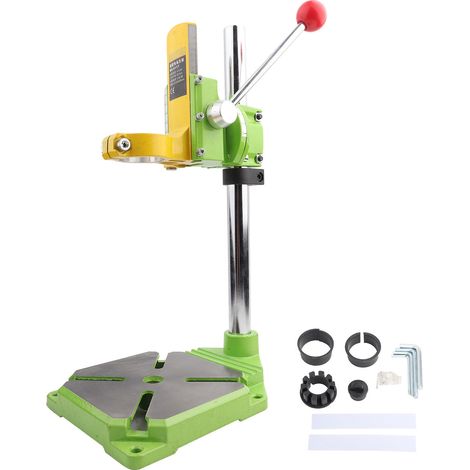 Support de perçage rotatif haute précision pour menuiserie, mandrin robuste, accessoire de bricolage lourd. (1/5)