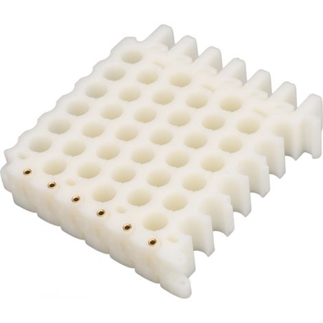 Organizzatore di cavi da 9 mm, strumento di raggruppamento fori, pettine per cavi di rete CAT5 CAT6 CAT7 con 6x6 fori (1/5)