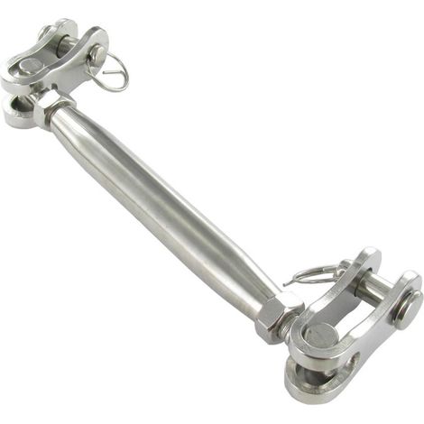 Ridoir à chapes articulées Inox A4 Diamètre 12-1 pièce