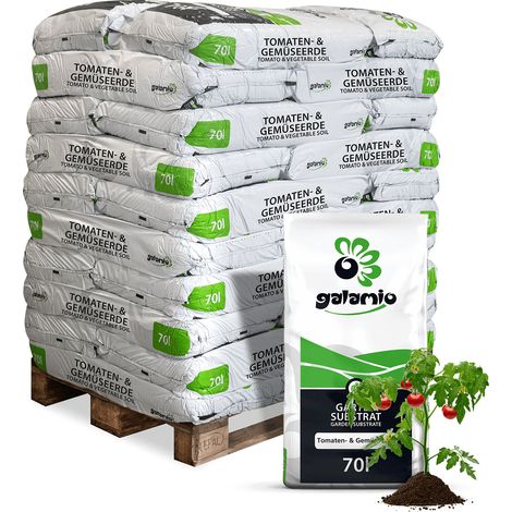 Galamio Tomaten- Gemüseerde 70l x 30 Sack 2100l