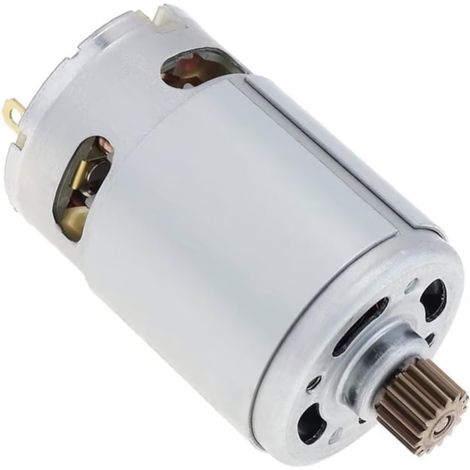 Motor Dc 550 - 18 V - 20000 Rpm - Engranaje 12 Dientes - Compatible Con Taladros Y Destornilladores - 1 Unidad (1/5)