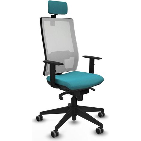 piqueras-y-crespo Chaise Ergonomique Modèle Turquoise Confort (1/3)