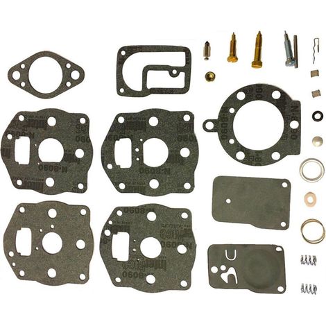 Kit de réparation de carburateur compatible avec Briggs & Stratton 394502  491539  694056. (1/5)