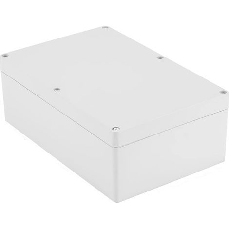 Outdoor Waterproof Junction Box, 230 150 85mm Water Resistant Plastic Enclosure Electrical Wiring Box (230 150 85mm)