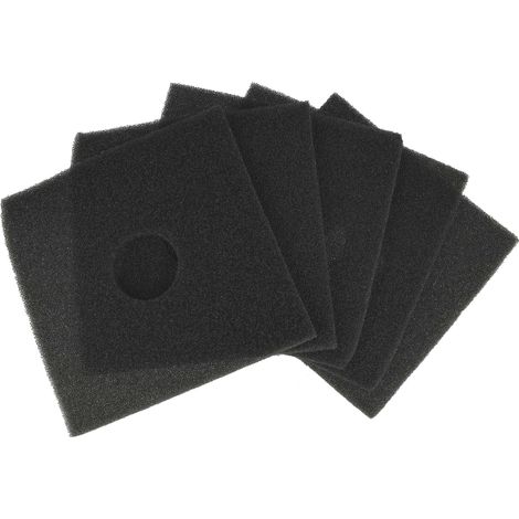 vhbw 5x Luftfilter Ersatz für Helios 0587 für Lüfter, Badlüfter, Ventilator, Lüftungsgerät