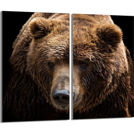 Glasschutzplatte für den Herd 2x30x52 Teddybär (1/5)