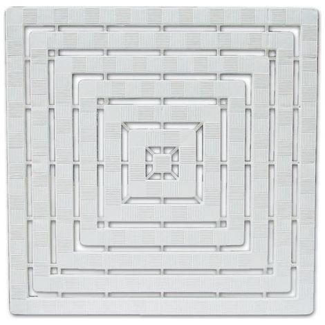 Pedana Doccia per Bagno in abs colore Bianco 60X60 cm (1/2)