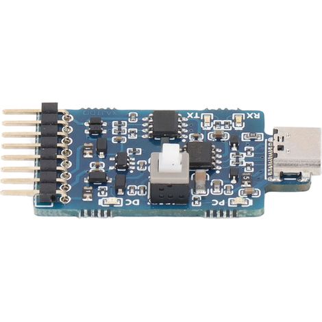 Module USB vers TTL Type C Adaptateur Série 5V 9 Broches 50bps-2Mbps Puce CH340N Carte Convertisseur (1/5)