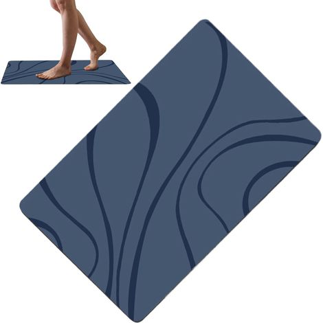 Tapis De Bain Tapis Antidérapant pour Salle de Bain, De À Séchage Rapide (1/5)