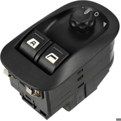 Interrupteur de commande de rétroviseur électrique compatible avec Peugeot 206 2000-2009, rétroviseurs rabattables électriques (1/5)