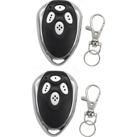 Télécommande Garage 2 Pièces pour Moteur Porte Sectionnelle 433 MHz Code Roulant (1/3)
