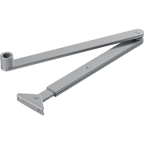 Barre de profilé plat pour TS 83 et TS 73, couleur argentée