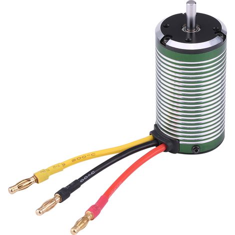 Moteur Brushless 3665 4500KV 4 Pôles pour Voiture RC 1/8 1/10 1/12 et Bateau - Pièce de Rechange Haute Performance (1/5)