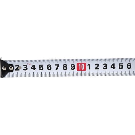Mètre ruban télescopique en acier, ruban de mesure pour le travail du bois, modèle autobloquant amélioré, 7,5 m x 25 mm. (1/5)