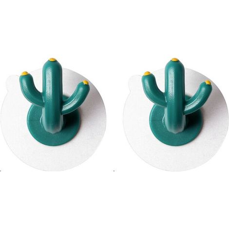 SHINING HOUSE Selbstklebende Haken, Doppelhaken, Badezimmer-Handtuchhalter, selbstklebende Wandhalterung für Küche, Badezimmer, Büro, Schrank (Doppelhaken) (1/5)