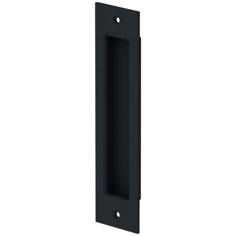 Griffmulde eckig 53x203 mm, Landhausstil rustikal, Farbe Carbon (1/5)