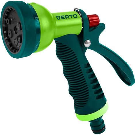 PISTOLA MULTIGETTO IRRIGAZIONE  6 FUNZIONI GIARDINO ATTACCO RAPIDO ‎15G714 VERTO