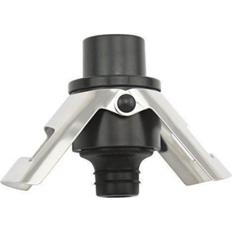 Bouchon Pour Bouteille De Champagne - Joint En Silicone - Pompe À Air Intégrée - Pour Conservation Du Vin Pétillant - 1 Pièce