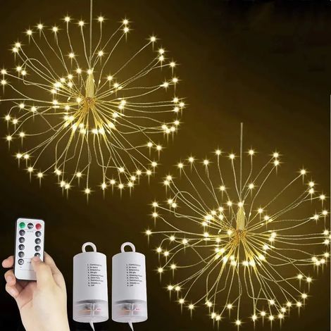 Batteriebetriebenes, beleuchtetes Feuerwerk. (1/5)